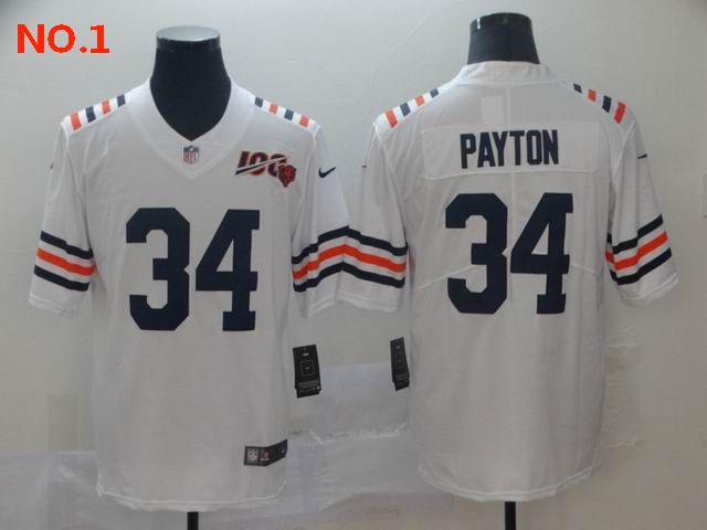 Men's Chicago Bears #34 Walter Payton Nike Jerseys-1